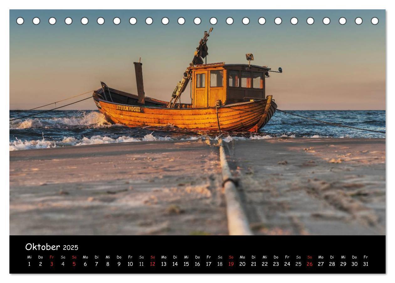 Bild: 9783435707287 | Insel Usedom (Tischkalender 2025 DIN A5 quer), CALVENDO Monatskalender