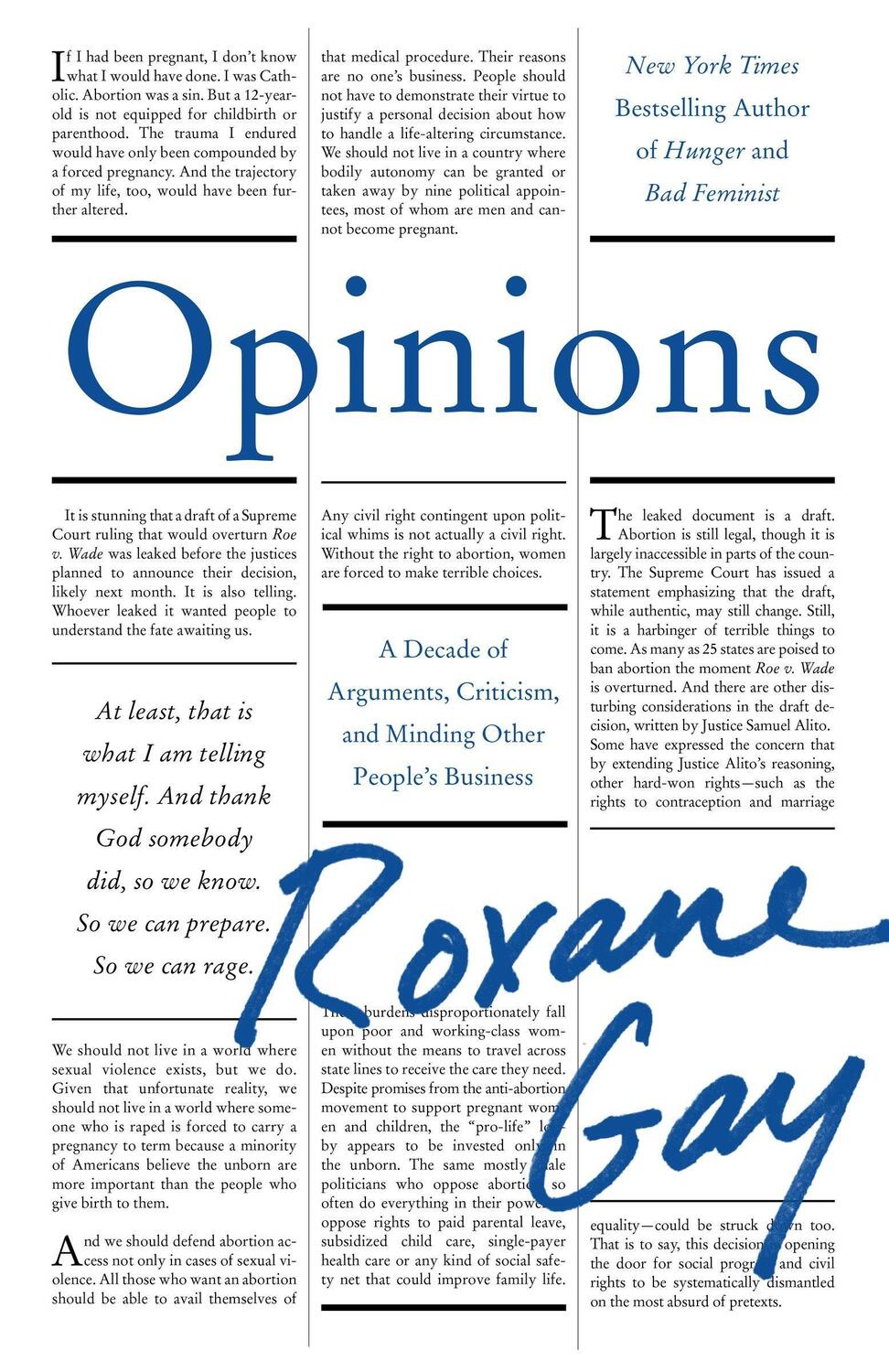 Cover: 9780063341463 | Opinions | Roxane Gay | Buch | XXVI | Englisch | 2023