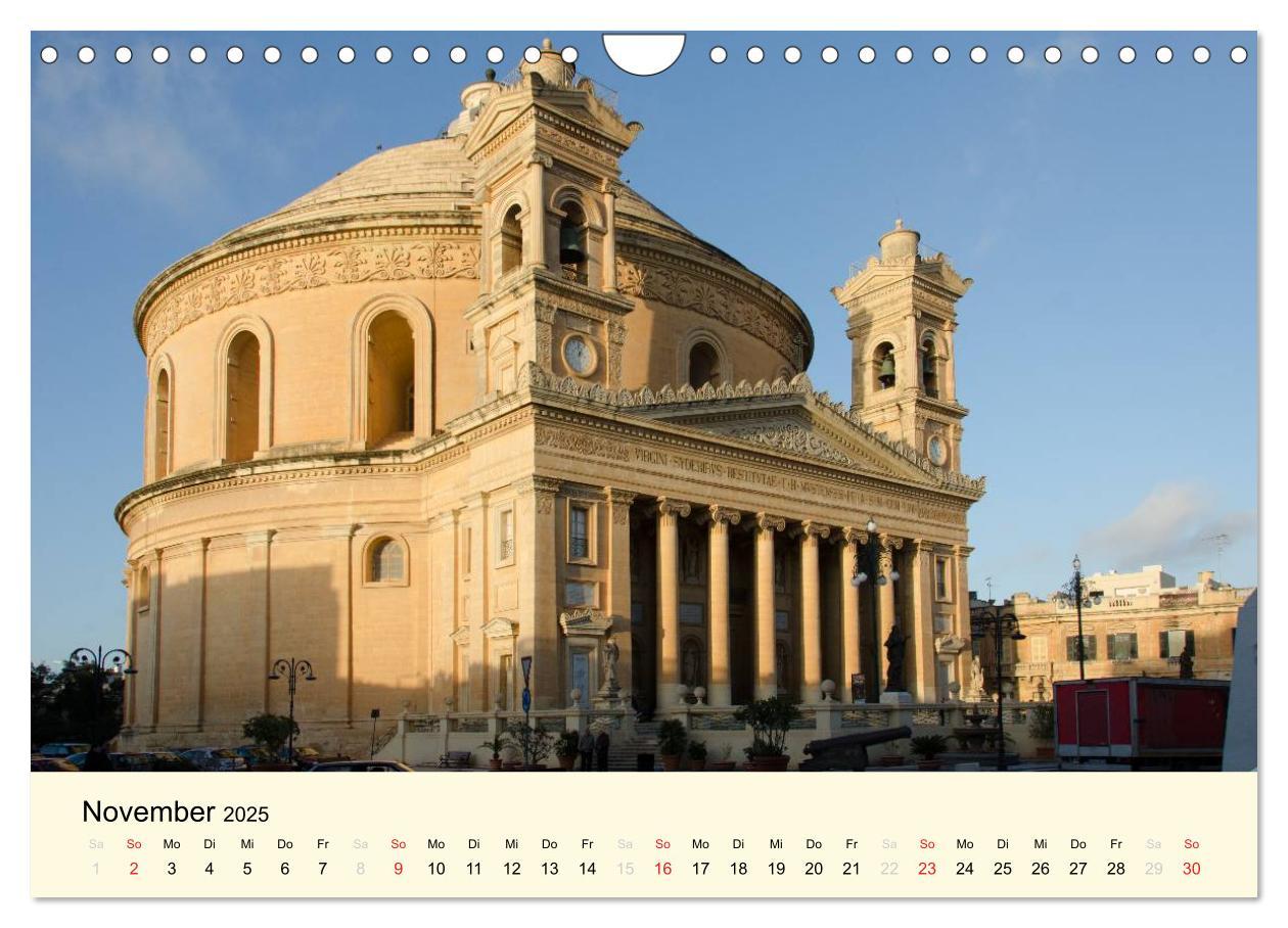 Bild: 9783435654307 | Malta und Gozo, Perlen im Mittelmeer (Wandkalender 2025 DIN A4...