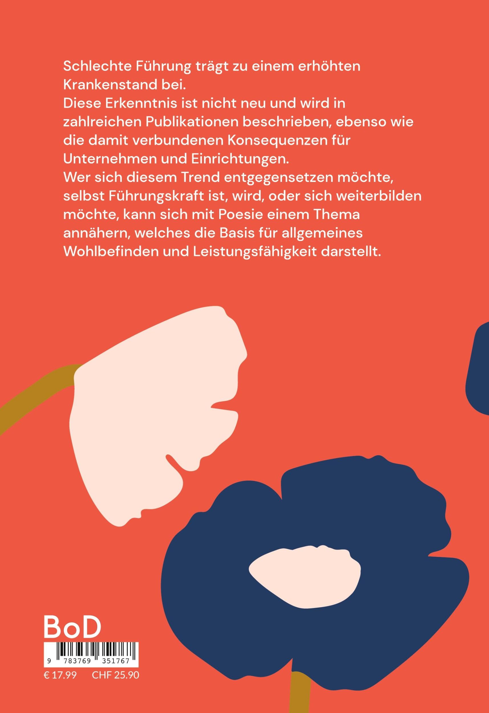 Rückseite: 9783769351767 | Gedichte für eine menschliche Führungskultur | Katrin Bombitzki | Buch