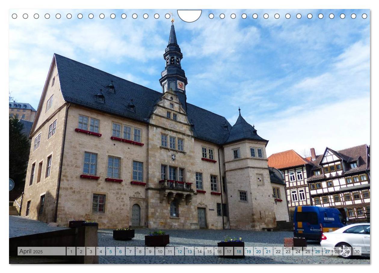 Bild: 9783435468867 | Blankenburg im Harz (Wandkalender 2025 DIN A4 quer), CALVENDO...