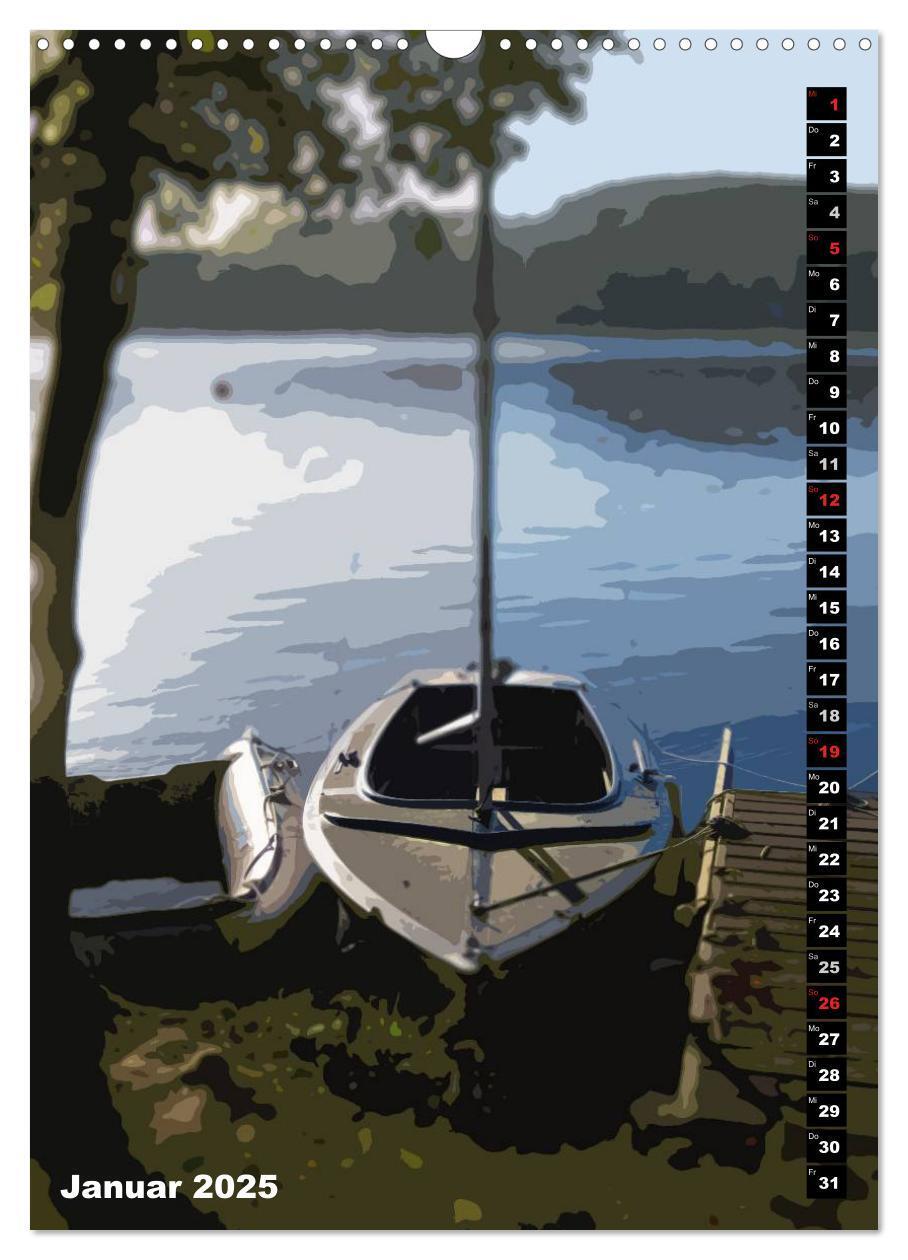 Bild: 9783457088760 | Der Baldeneysee in Essen (Wandkalender 2025 DIN A3 hoch), CALVENDO...