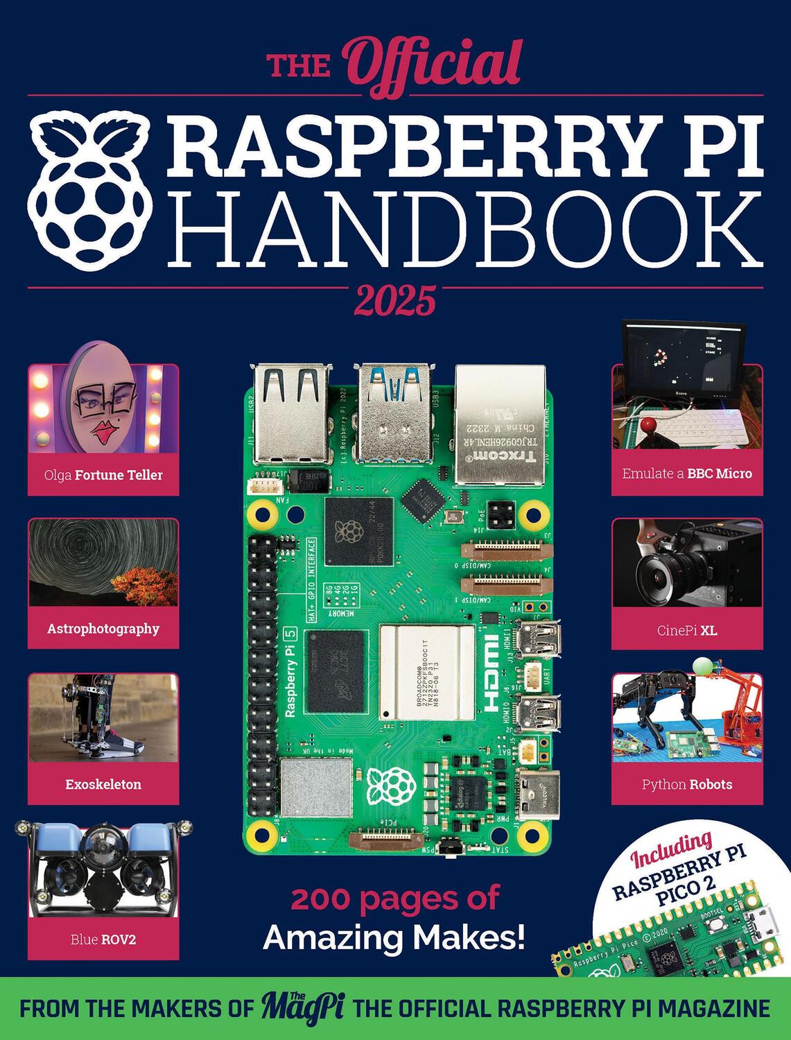 Cover: 9781916868250 | The Official Raspberry Pi Handbook 2025 | Magazine | Taschenbuch