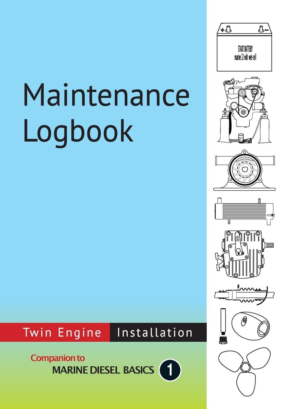 Cover: 9780981123394 | Maintenance Logbook - Twin Engine Installation | Dennison Berwick