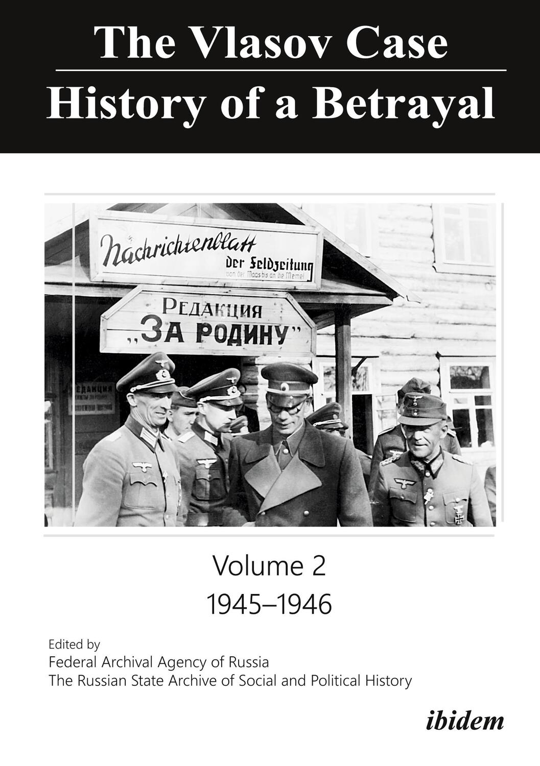 Cover: 9783838214405 | The Vlasov Case: History of a Betrayal | History | Taschenbuch | 2020