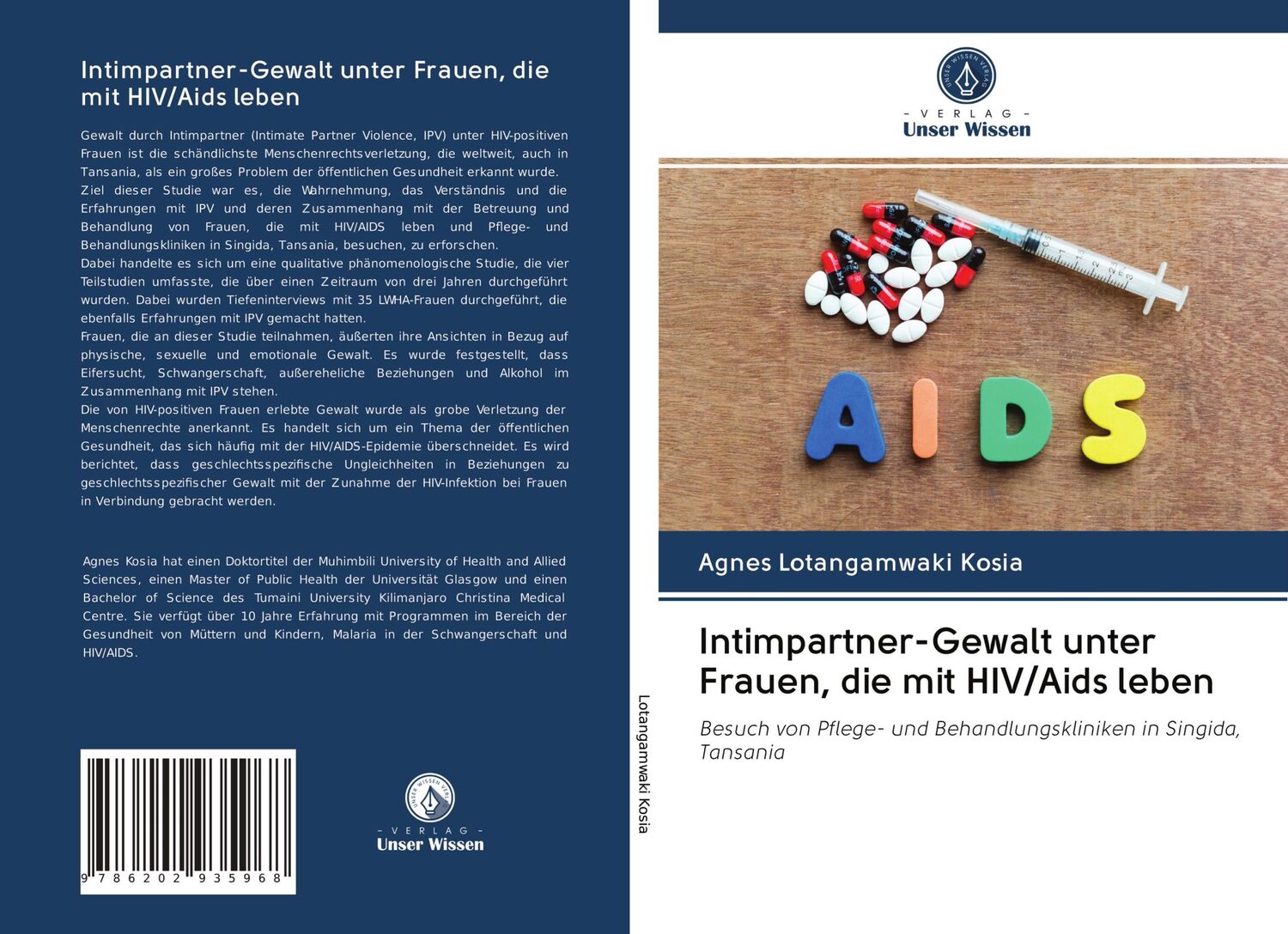 Cover: 9786202935968 | Intimpartner-Gewalt unter Frauen, die mit HIV/Aids leben | Kosia