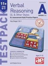 Cover: 9781911553311 | 11+ Verbal Reasoning Year 5-7 GL &amp; Other Styles Testpack A Papers 1-4