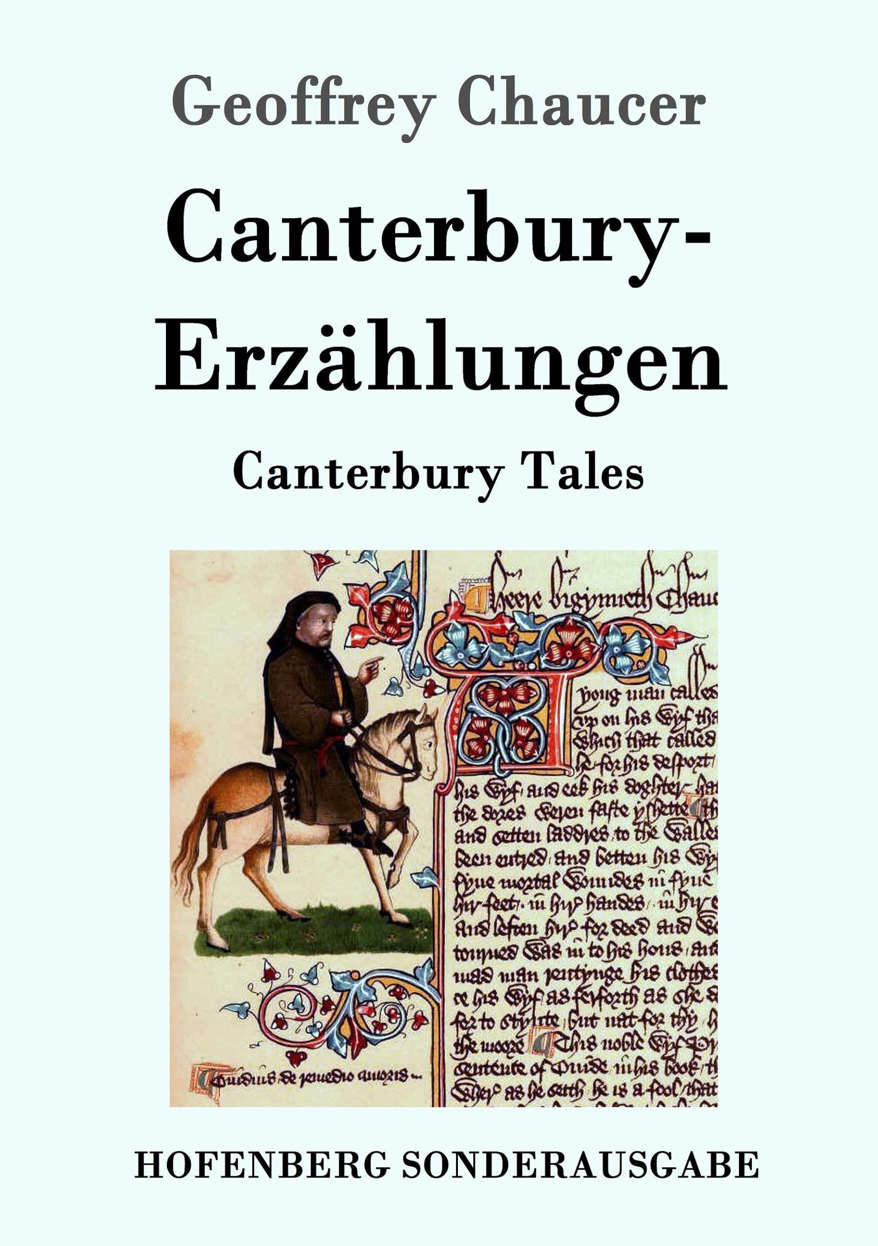 Cover: 9783861995104 | Canterbury-Erzählungen | Canterbury Tales | Geoffrey Chaucer | Buch