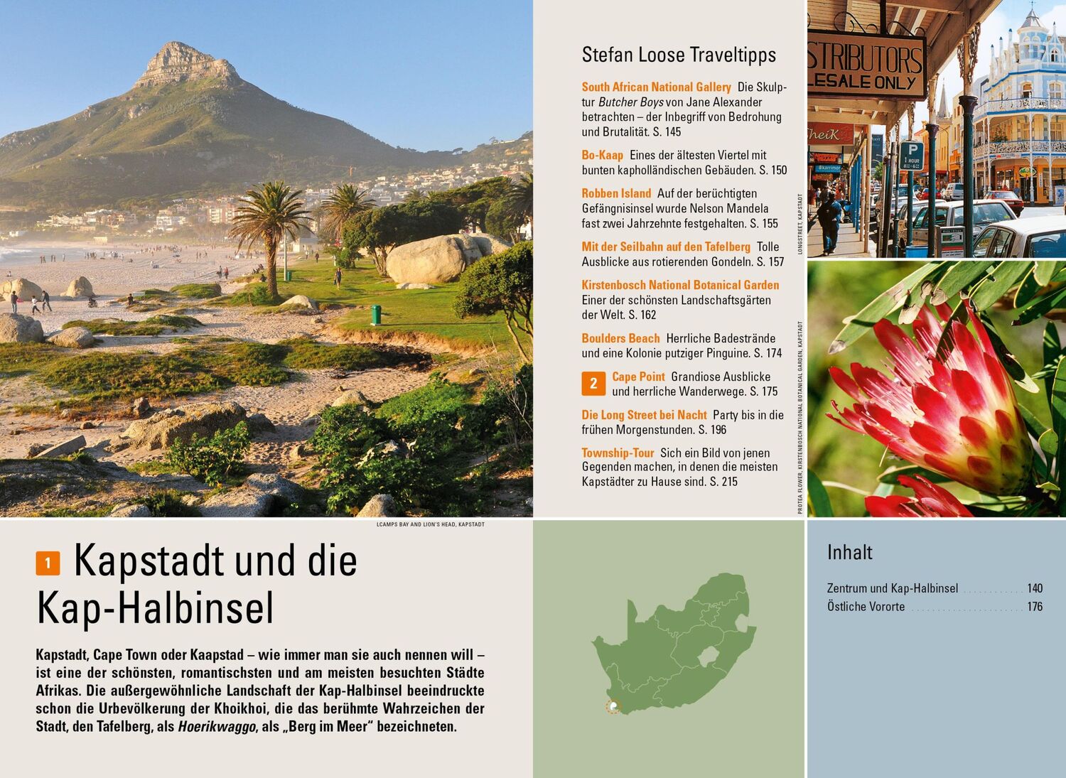 Bild: 9783770166336 | Stefan Loose Reiseführer Südafrika, Lesotho und eSwatini | Taschenbuch