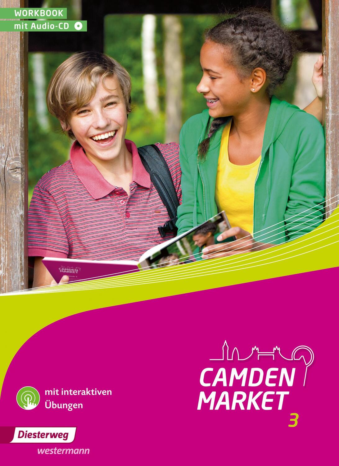 Cover: 9783141453546 | Camden Market 3. Workbook mit Audio-CD und interaktiven Übungen | 2023
