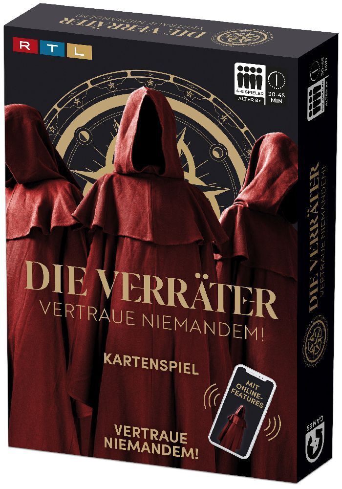 Bild: 8720077302488 | Die Verräter Kartenspiel | Spiel | In Karton | 930248 | Deutsch | 2024