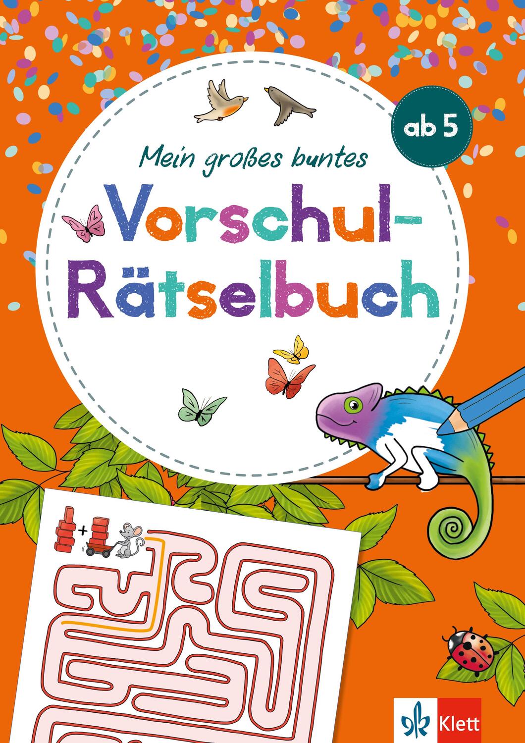 Cover: 9783129497524 | Klett Mein großes buntes Vorschul-Rätselbuch | ab 5 Jahren | Buch