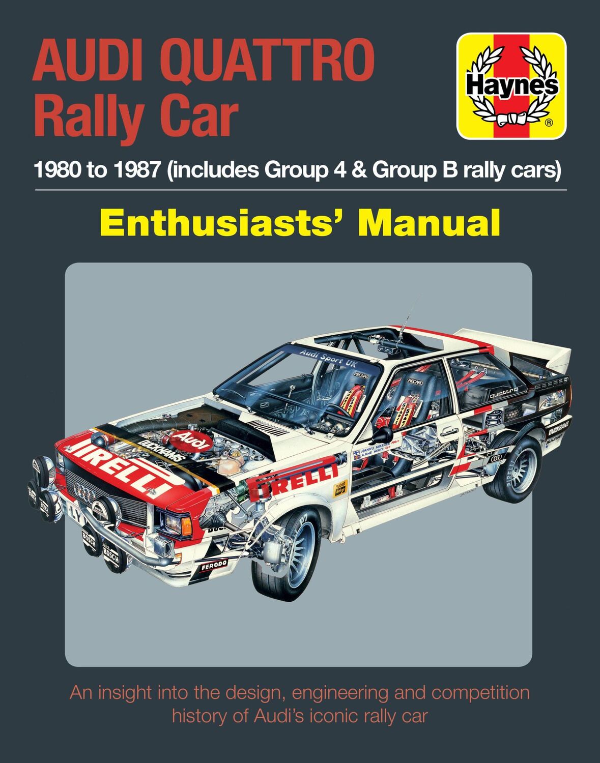 Cover: 9781785212505 | Audi Quattro Rally Car Enthusiasts' Manual | Nick Garton | Buch | 2019