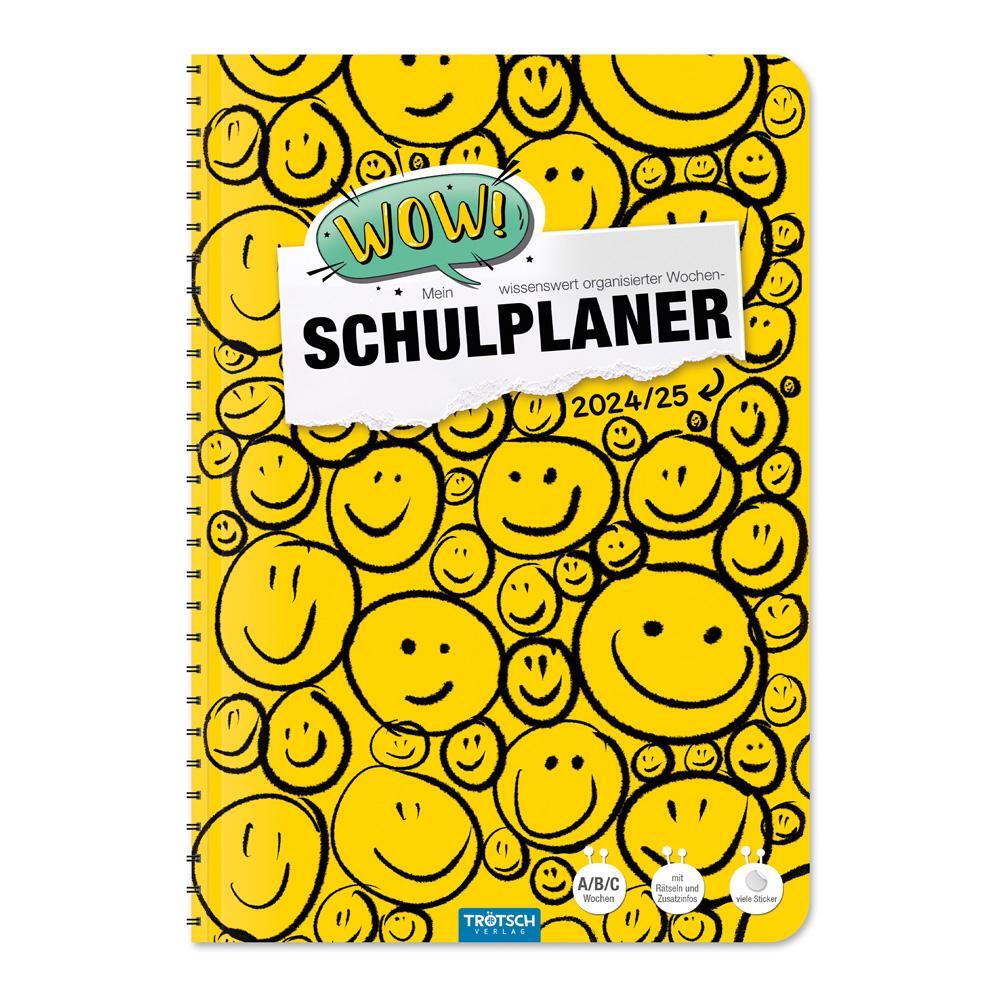 Cover: 9783988023216 | Trötsch Schulplaner WOW Smile 24/25 | Trötsch Verlag GmbH &amp; Co. KG