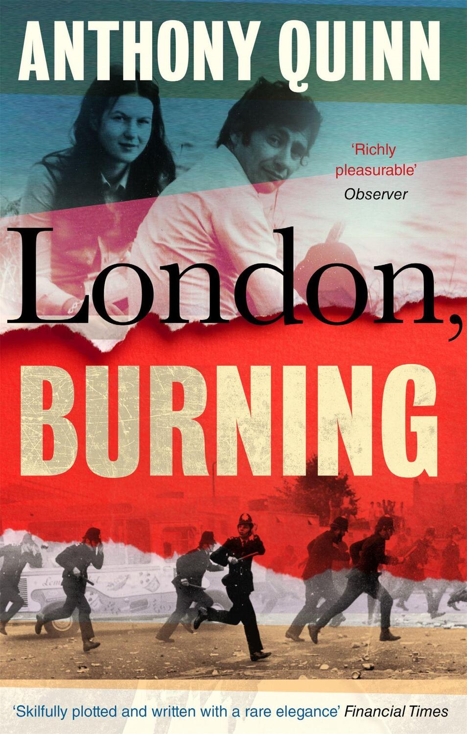Cover: 9780349144283 | London, Burning | 'Richly pleasurable' Observer | Anthony Quinn | Buch