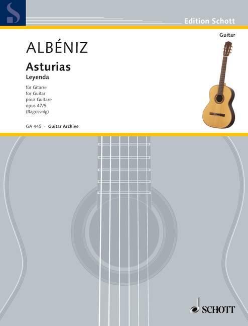 Cover: 9783795798369 | Asturias | Leyenda aus "Suite espanola". op. 47/5. Gitarre | Ragossnig