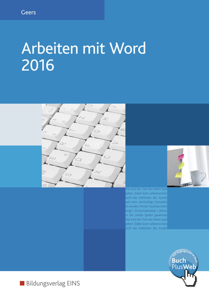 Cover: 9783427610502 | Arbeiten mit Word 2016 | Schulbuch | Werner Geers | Taschenbuch | 2016