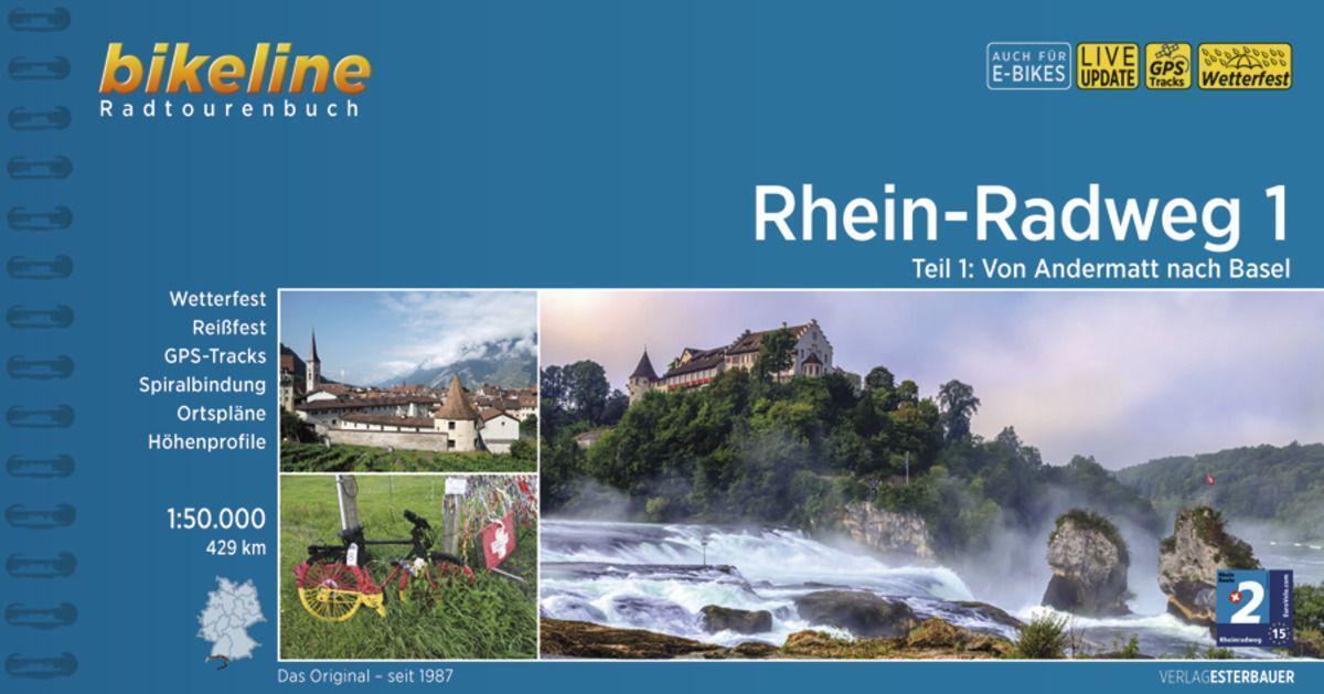 Cover: 9783711100634 | Rhein-Radweg / Rhein-Radweg 1 | Esterbauer Verlag | Taschenbuch | 2022