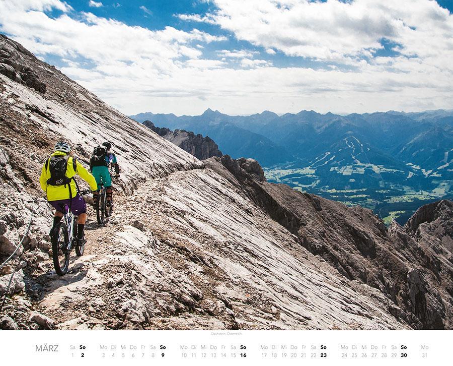 Bild: 9783966647953 | Mountain Moments Mountainbike-Abenteuer Kalender 2025 | Schwager