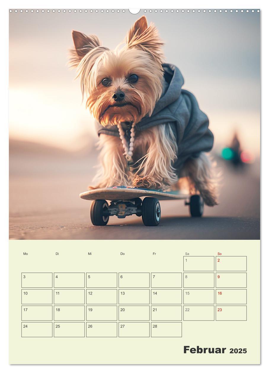 Bild: 9783435874200 | Yorkshire Terrier. Fröhliche Energiebündel in Aktion (Wandkalender...