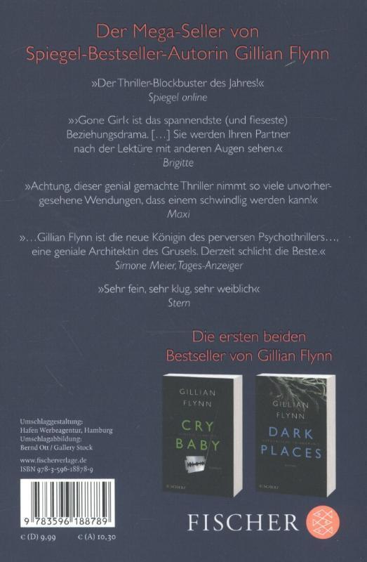 Rückseite: 9783596188789 | Gone Girl - Das perfekte Opfer | Gillian Flynn | Taschenbuch | Deutsch