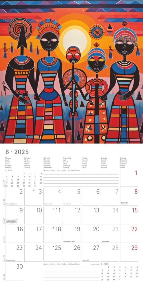 Bild: 4251732344344 | Alpha Edition - Tribal Inspiration 2025 Broschürenkalender,...