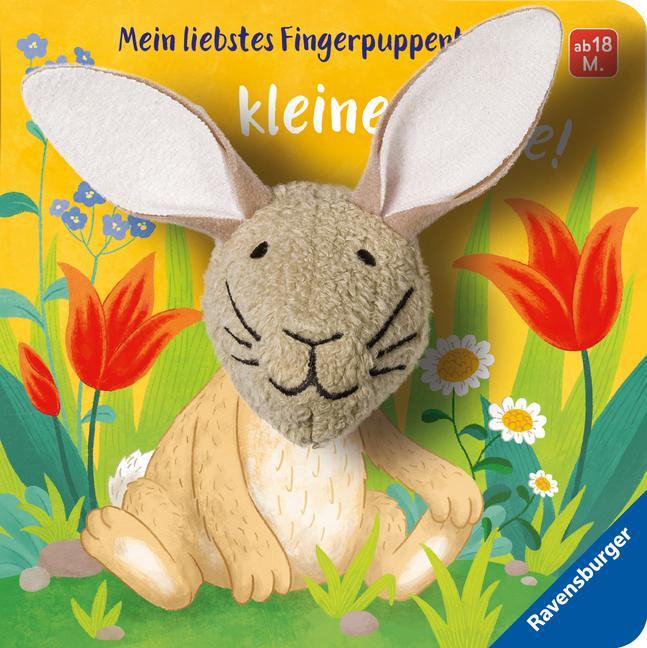 Cover: 9783473438976 | Mein liebstes Fingerpuppenbuch: Hallo, kleiner Hase! | Bernd Penners