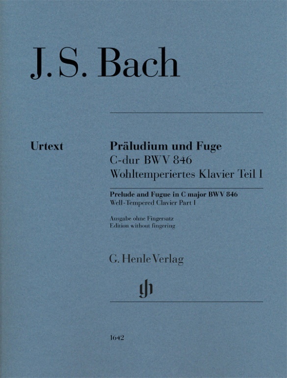 Cover: 9790201816425 | Johann Sebastian Bach - Präludium und Fuge C-dur BWV 846...