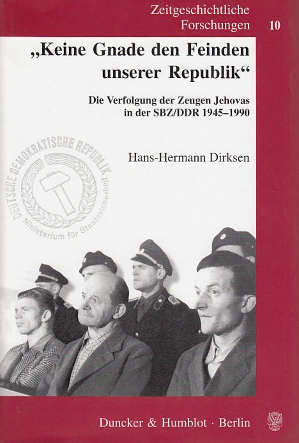 Cover: 9783428110759 | »Keine Gnade den Feinden unserer Republik«. | Hans-Hermann Dirksen