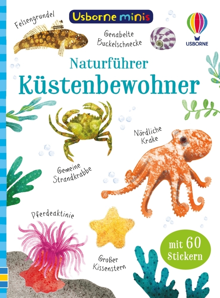 Cover: 9781035701544 | Usborne Minis Naturführer: Küstenbewohner | Taschenbuch | 28 S. | 2024