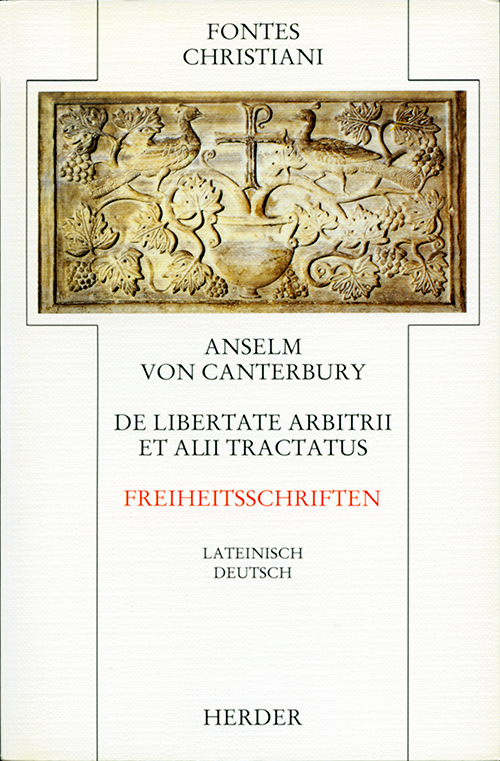 Cover: 9783451222139 | Fontes Christiani 1. Folge | Anselm von Canterbury | Buch | Deutsch