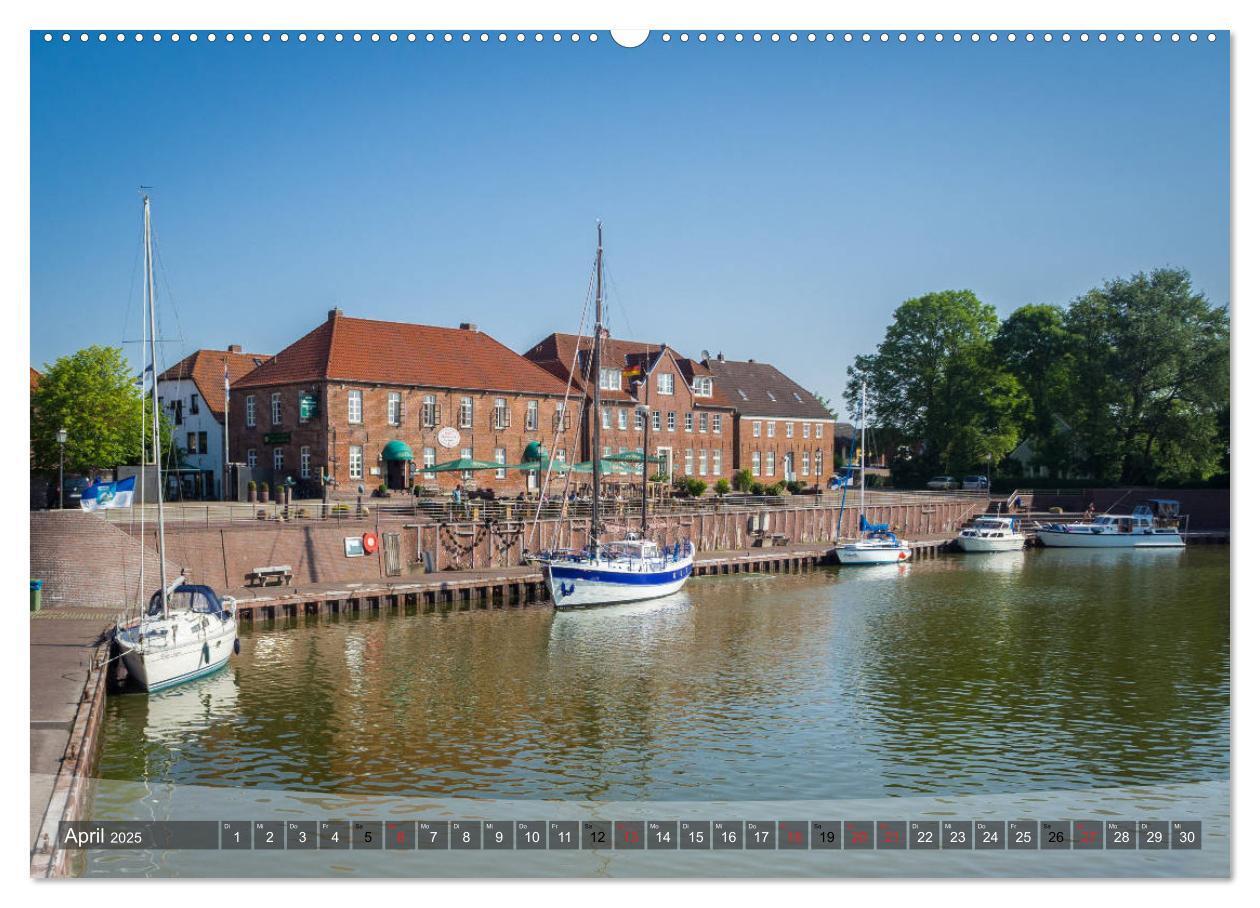 Bild: 9783435425891 | Hooksiel im Friesland (Wandkalender 2025 DIN A2 quer), CALVENDO...