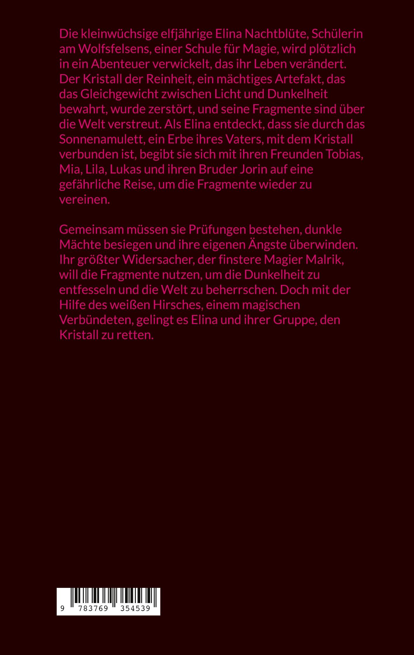 Rückseite: 9783769354539 | Elina Nachtblüte und der Fluch des weißen Hirsches | Sabine Traeder