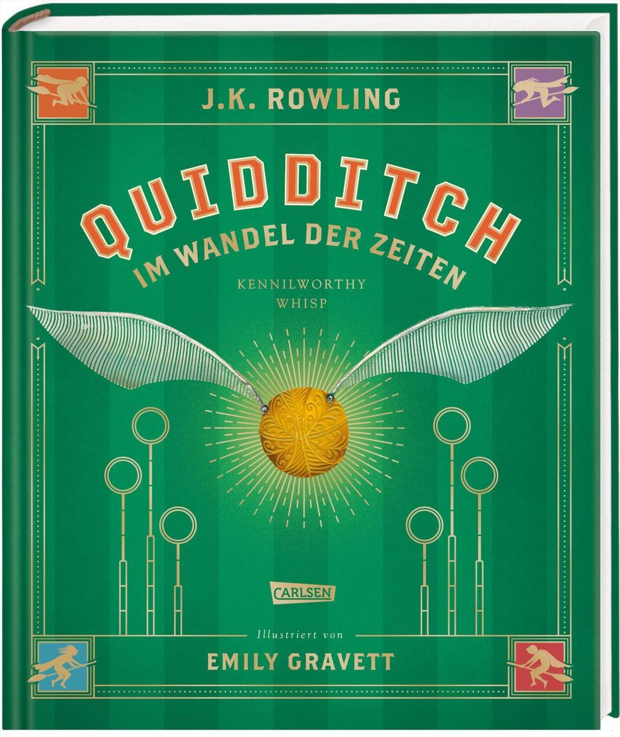 Cover: 9783551559197 | Quidditch im Wandel der Zeiten (farbig illustrierte Schmuckausgabe)