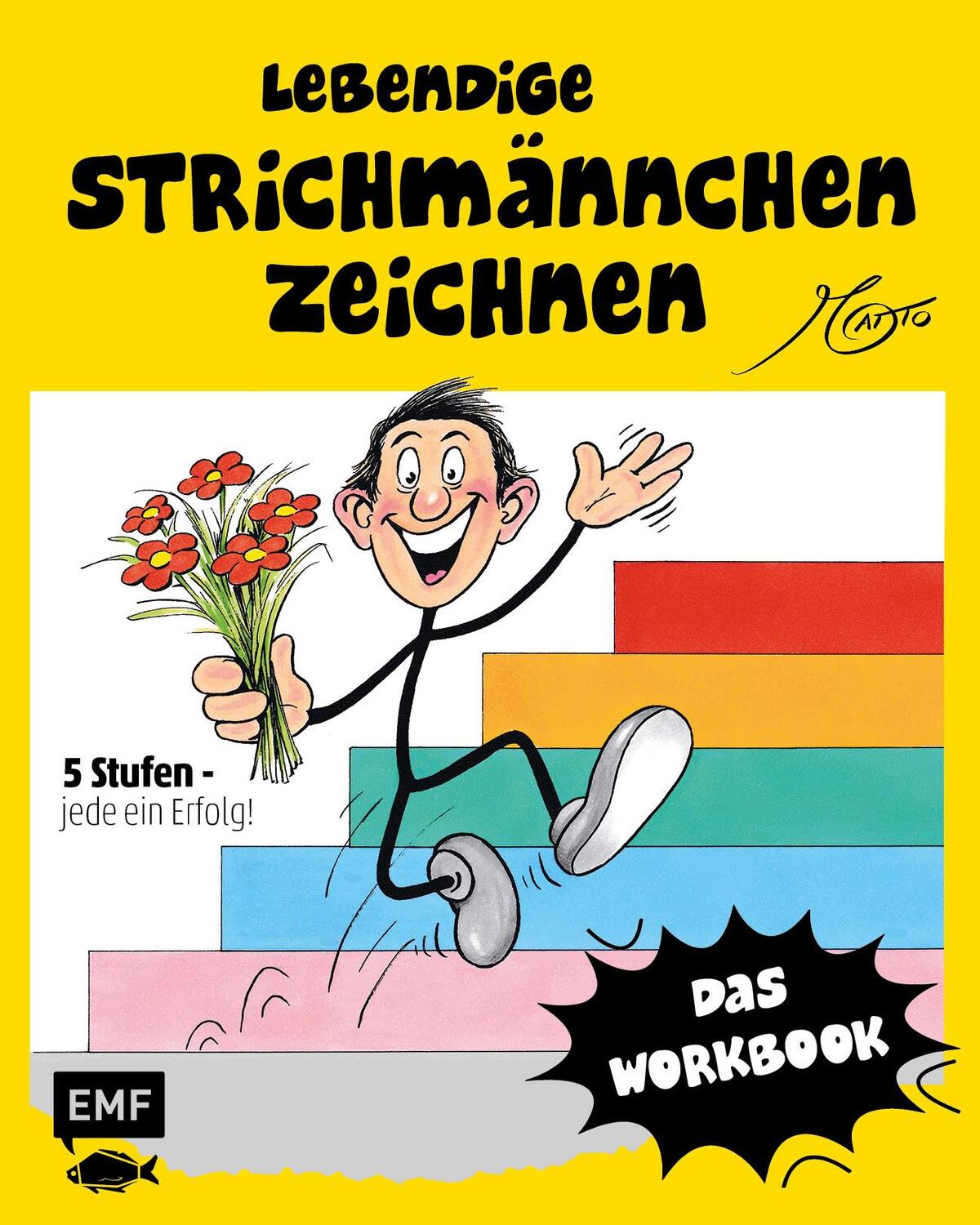 Cover: 9783863554828 | Lebendige Strichmännchen zeichnen - Das Workbook | Andreas Tschudin