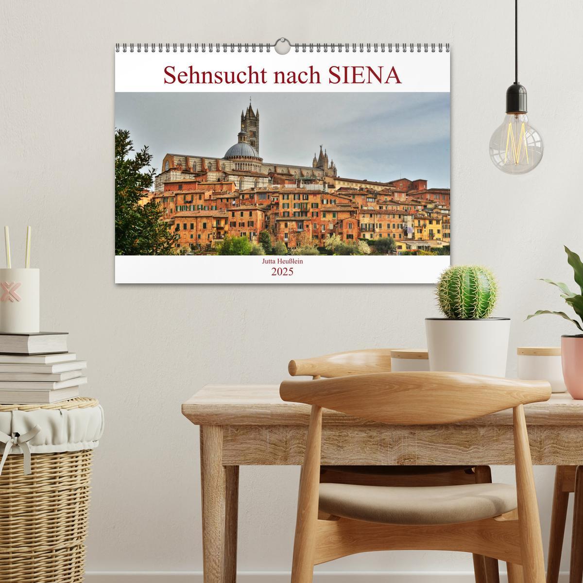 Bild: 9783435344468 | Sehnsucht nach SIENA (Wandkalender 2025 DIN A3 quer), CALVENDO...