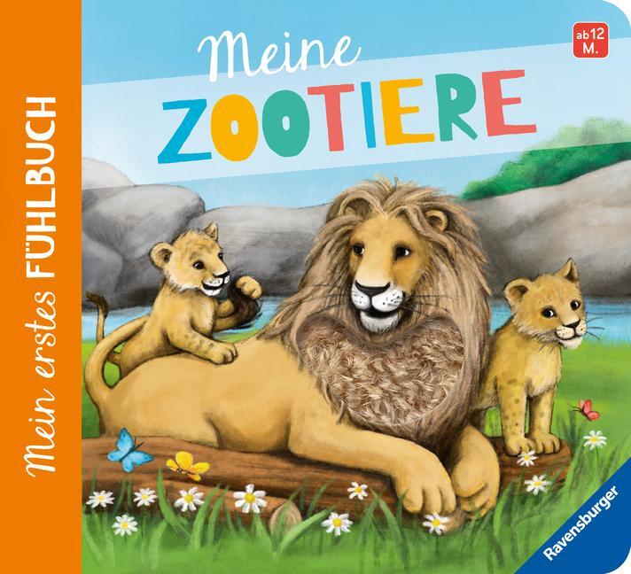 Cover: 9783473417964 | Mein erstes Fühlbuch: Meine Zootiere | Sandra Grimm | Taschenbuch