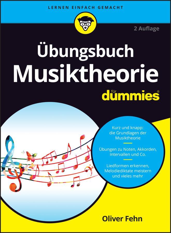 Cover: 9783527722068 | Übungsbuch Musiktheorie für Dummies | Oliver Fehn | Taschenbuch | 2024