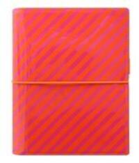 Cover: 5015142261382 | Filofax A5 Domino Patent orange/pink stripes organiser | Taschenbuch