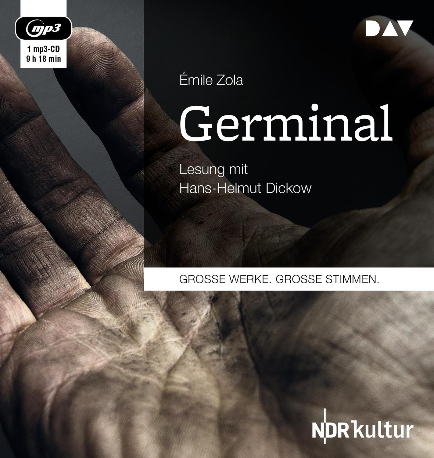 Cover: 9783862317257 | Germinal | Émile Zola | MP3 | 2 | Deutsch | 2016 | EAN 9783862317257