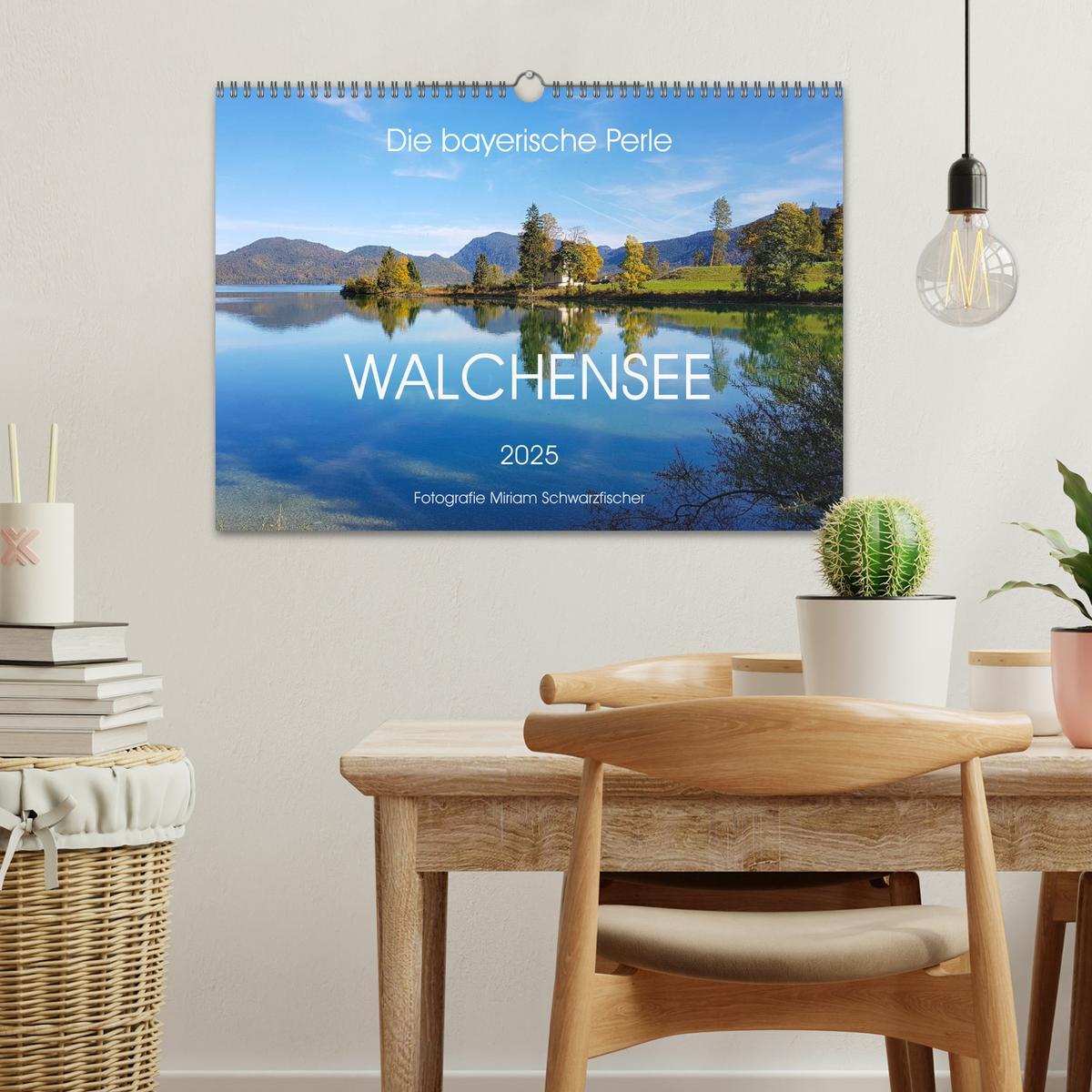 Bild: 9783435180295 | Walchensee (Wandkalender 2025 DIN A3 quer), CALVENDO Monatskalender