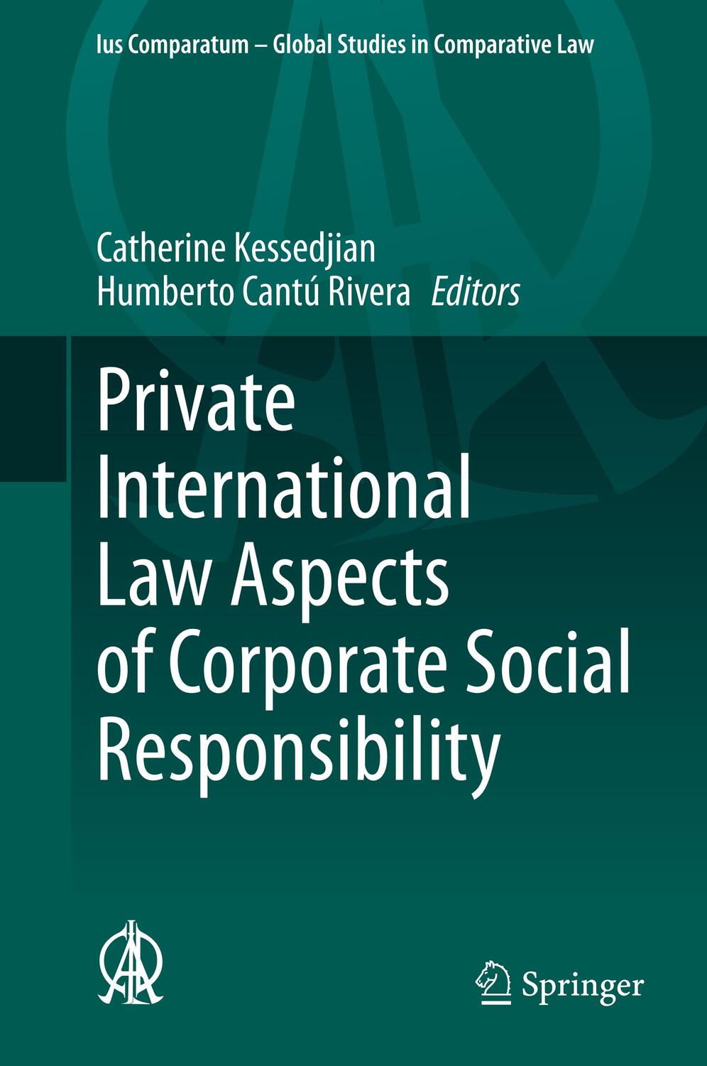 Cover: 9783030351861 | Private International Law Aspects of Corporate Social Responsibility