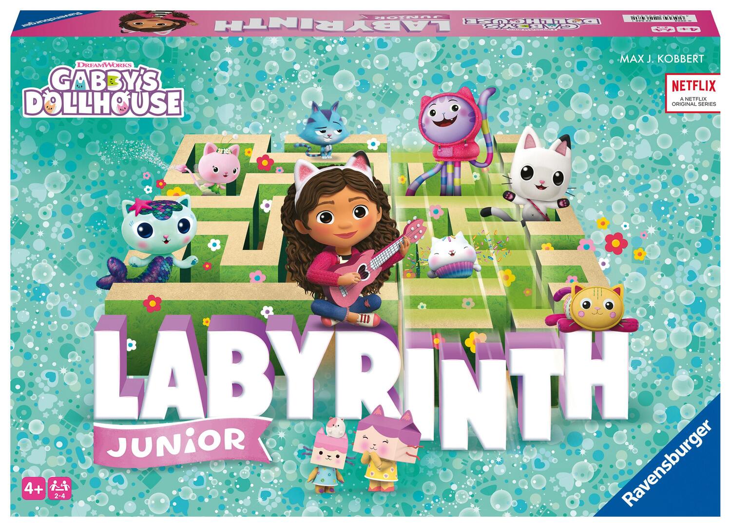 Cover: 4005556226481 | Ravensburger 22648 Gabby's Dollhouse Junior Labyrinth - Der...