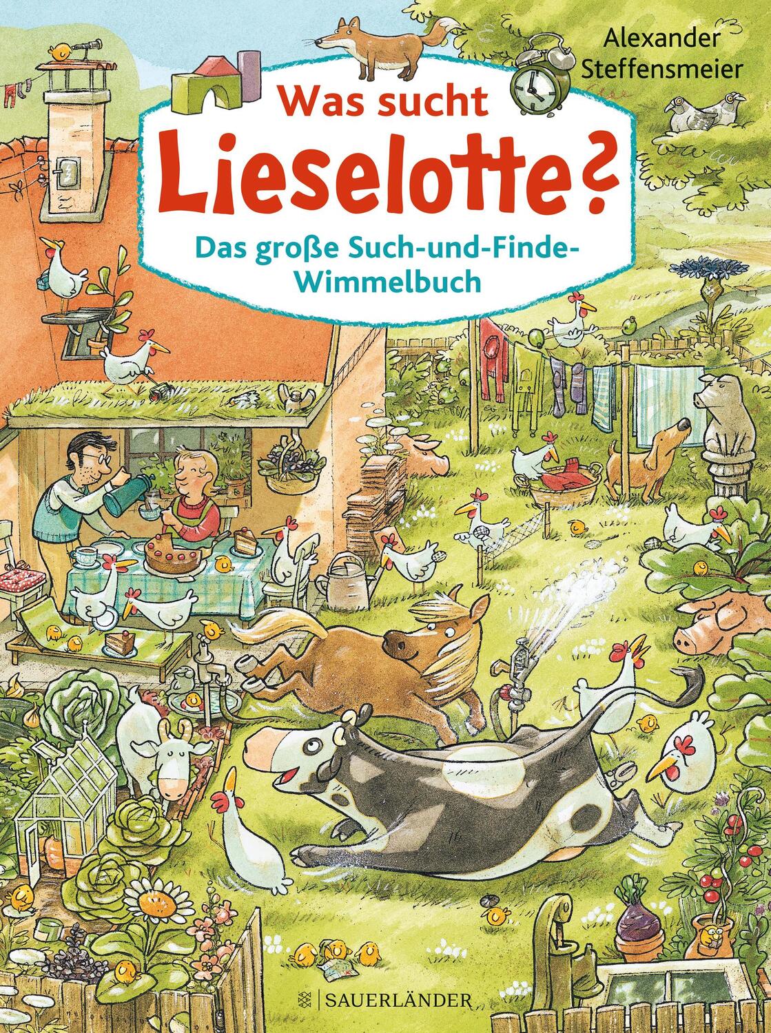 Cover: 9783737357449 | Was sucht Lieselotte? Das große Such-und-Finde-Wimmelbuch | Buch