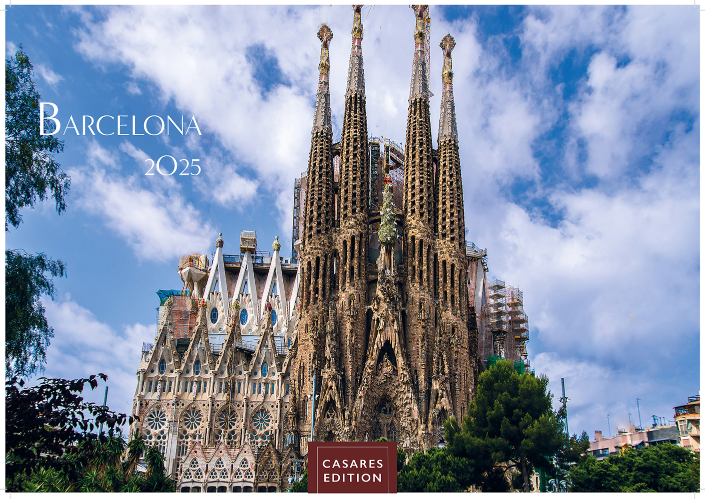 Cover: 9781835240281 | Barcelona 2025 L 35x50cm | Kalender | 14 S. | Deutsch | 2025