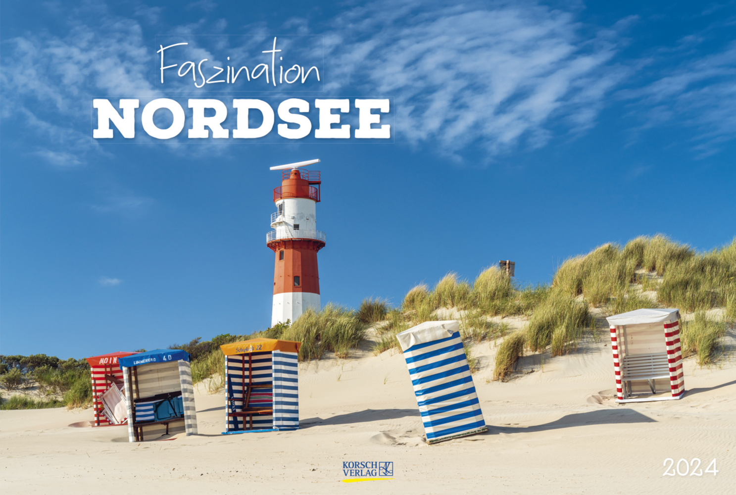 Cover: 9783731868279 | Faszination Nordsee 2024 | Korsch Verlag | Kalender | Spiralbindung