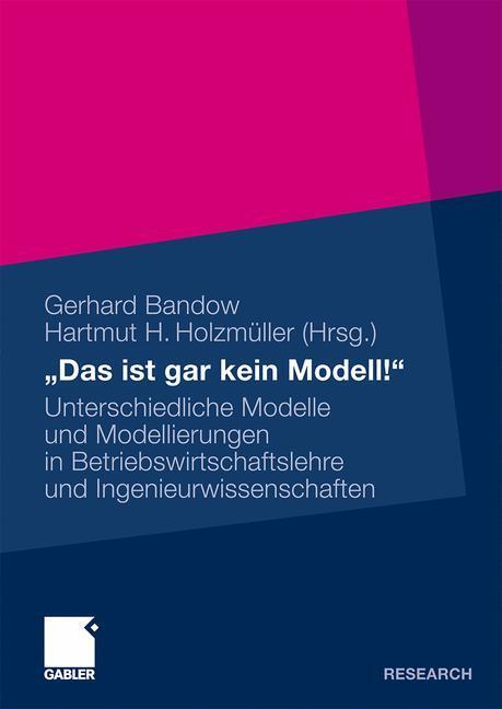 Cover: 9783834918420 | ¿Das ist gar kein Modell!¿ | Hartmut Holzmüller (u. a.) | Taschenbuch