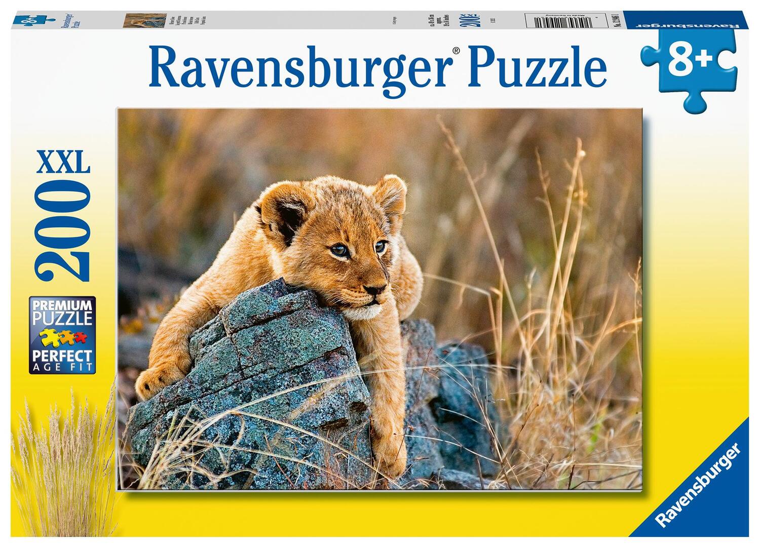Cover: 4005556129461 | Ravensburger Kinderpuzzle - Kleiner Löwe - 200 Teile Puzzle für...