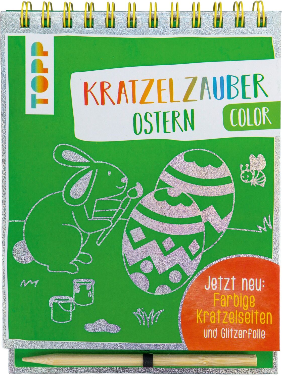 Cover: 9783772478567 | Kratzelzauber Color Ostern | Frechverlag | Buch | Spiralbindung | 2018