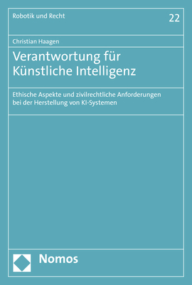 Cover: 9783848779376 | Verantwortung für Künstliche Intelligenz | Christian Haagen | Buch